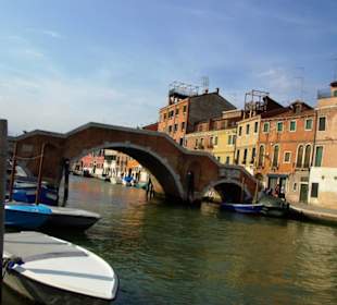 Super Bild auf die Brücke