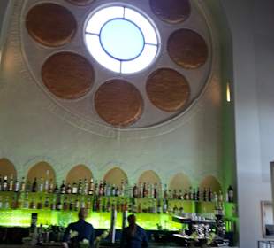 Bar an der Raucher-Lounge