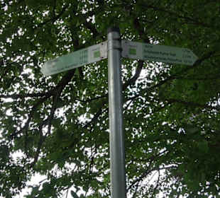 Premiumwanderweg "hochgehackert"