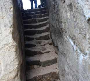 Wanderung durch enge Schluchten