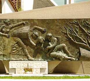 Bergdorf Timau Gedenktafel