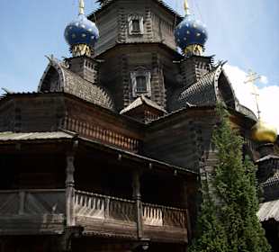 Russisch-orthodoxe Holzkirche