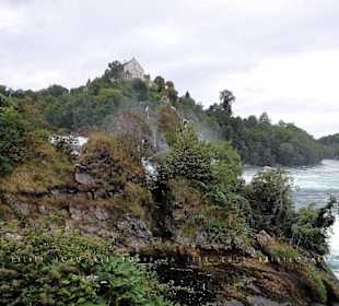 Am Rheinfall von Neuhausen bei Schaffhausen