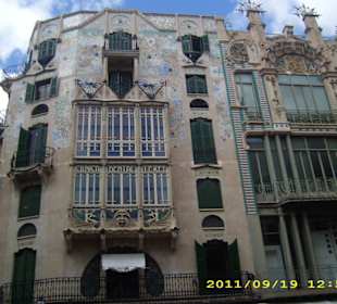 Schöne Fassade in Palma