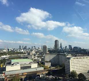Ausblick auf London