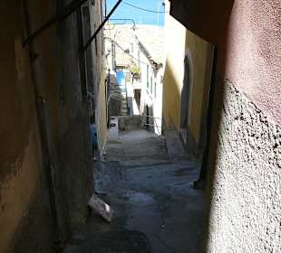 Enge und steile Gasse in Pizzo