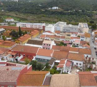Blick vom Castelo dos Mouros auf Silves
