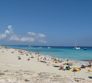 Strand auf Formentera