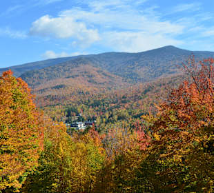 Ausblick im unteren Teil der Strecke