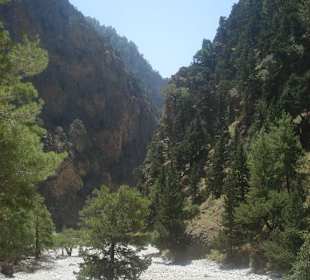 Ausflug durch die Samaria Schlucht