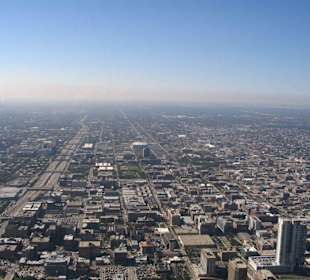 Blick vom Sears Tower auf Chicago