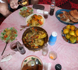 Essen in der Wüste
