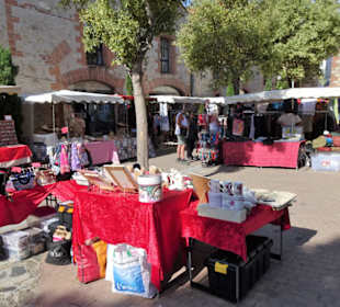 Impressionen vom Wochenmarkt in Argelès-Village