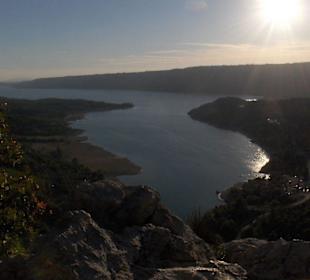 Abendstimmung am Lac de Sainte-Croix