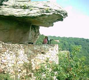Aussichtspunkt im Rockcity Garden