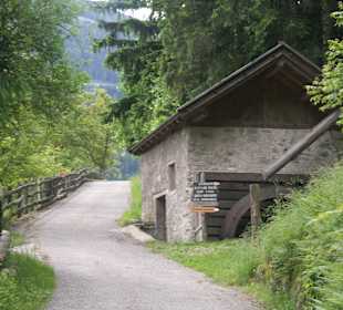 Am Einstieg zum Rösslsteig