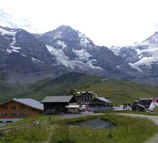 Blick auf die kleine Scheidegg