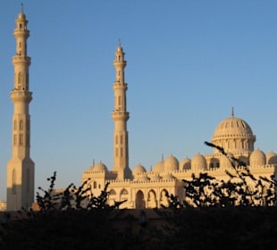 Moschee hinter der New Marina