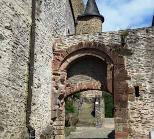 Eingang zum Château de Vianden