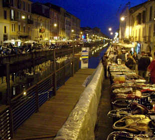 Da Vinci Kanal am Abend