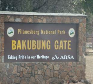 Eingangstor zum Nationalpark