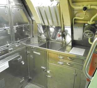 Kleine Küche für 50 Matrosen