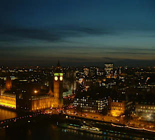 Londra dall'alto dal London Eye