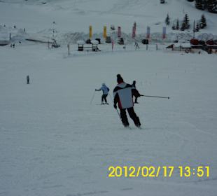 Übungshang kurz nach der Startposition