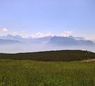 Blick auf die Dolomiten