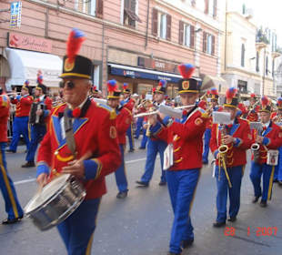 La banda Canta e Sciuscia di Sanremo