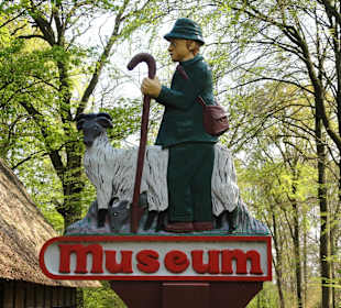 Schild des Heidemuseums