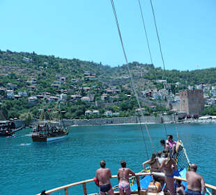 Einfahrt in Alanya