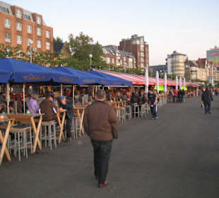 Blick auf die Promenade