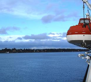 Fahrt durch den Schärengarten