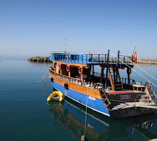 Hafen von Side im Februar