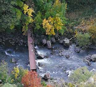 Blick in die Bucht beim Wasserfall