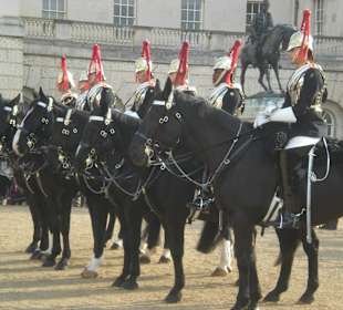 Die 'schwarze Garde löst die rote Garde ab