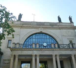 Rückseite / Hintereingang vom Kurhaus und Casino