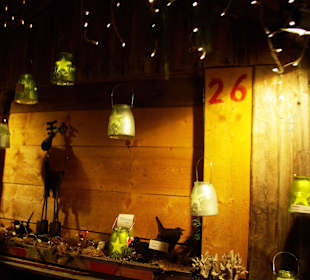 Schöne Verkausbuden