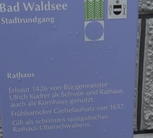 Historisches Rathaus Bad Waldsee