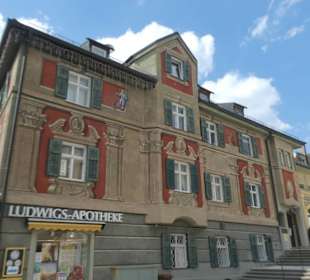 In der Altstadt von Partenkirchen