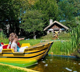 Bootsfahrt in Panama Janoschs Traumland Filmpark