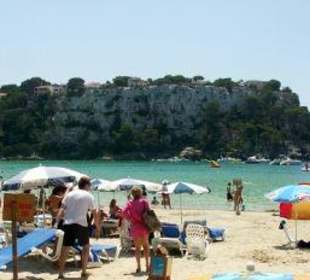 Panorama Strand von Cala Galdana
