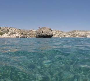 Das so klare und erfrischende Wasser.