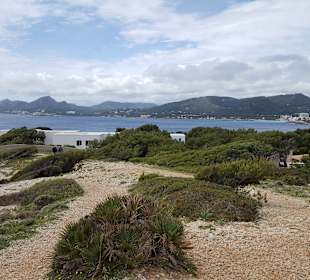 Entlang der Strandpromenade