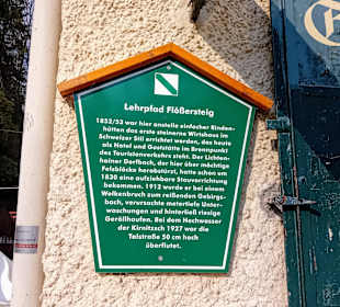 Hinweis-Tafel 