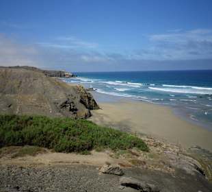 Am Strand von La Pared