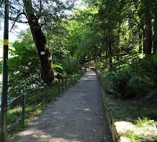 Spaziergang auf der Meraner Sommerpromenade