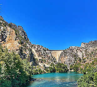 Oymapinar Baraji/ Stausee Green Lake & Green Canyon