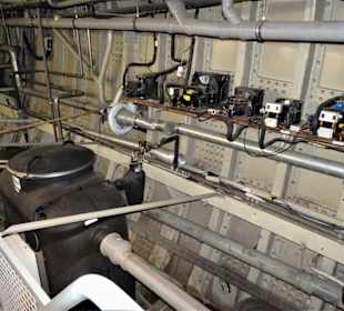 Im Maschinenraum der Rickmer Rickmers 